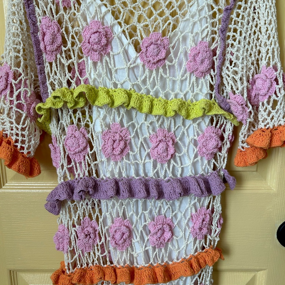 Celia B crochet dress